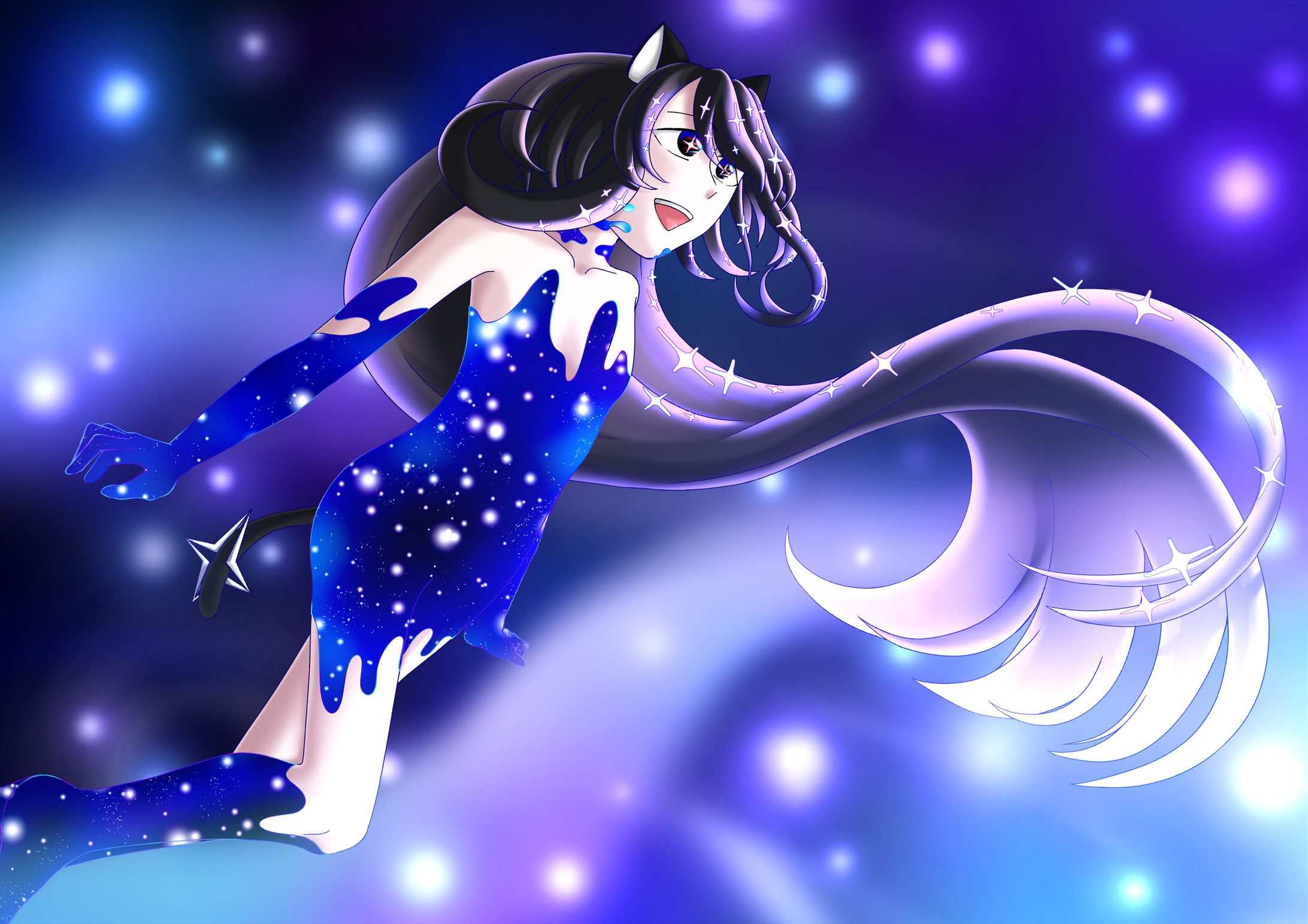 星雲の間を駆ける-1