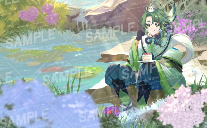 ご依頼（commission）サムネ＆グッズ利用