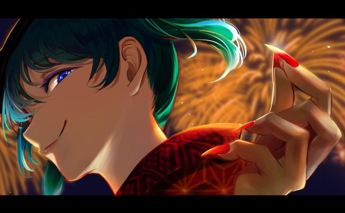 L*aura様「残響賛歌」歌ってみたイラスト