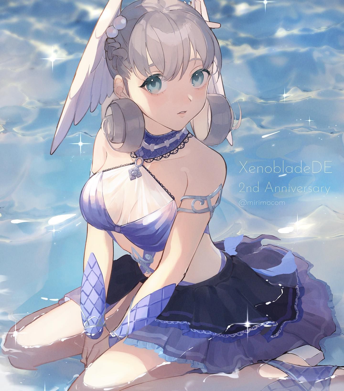 【楽天最安値に挑戦】 ̩͙꒰ঌ お祝い Anniversary 2nd XCDE ໒꒱·̩͙ Melia / Xenoblade 財布・ケース・小物入れ