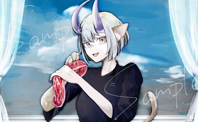 「食罪」ボカロMVイラスト