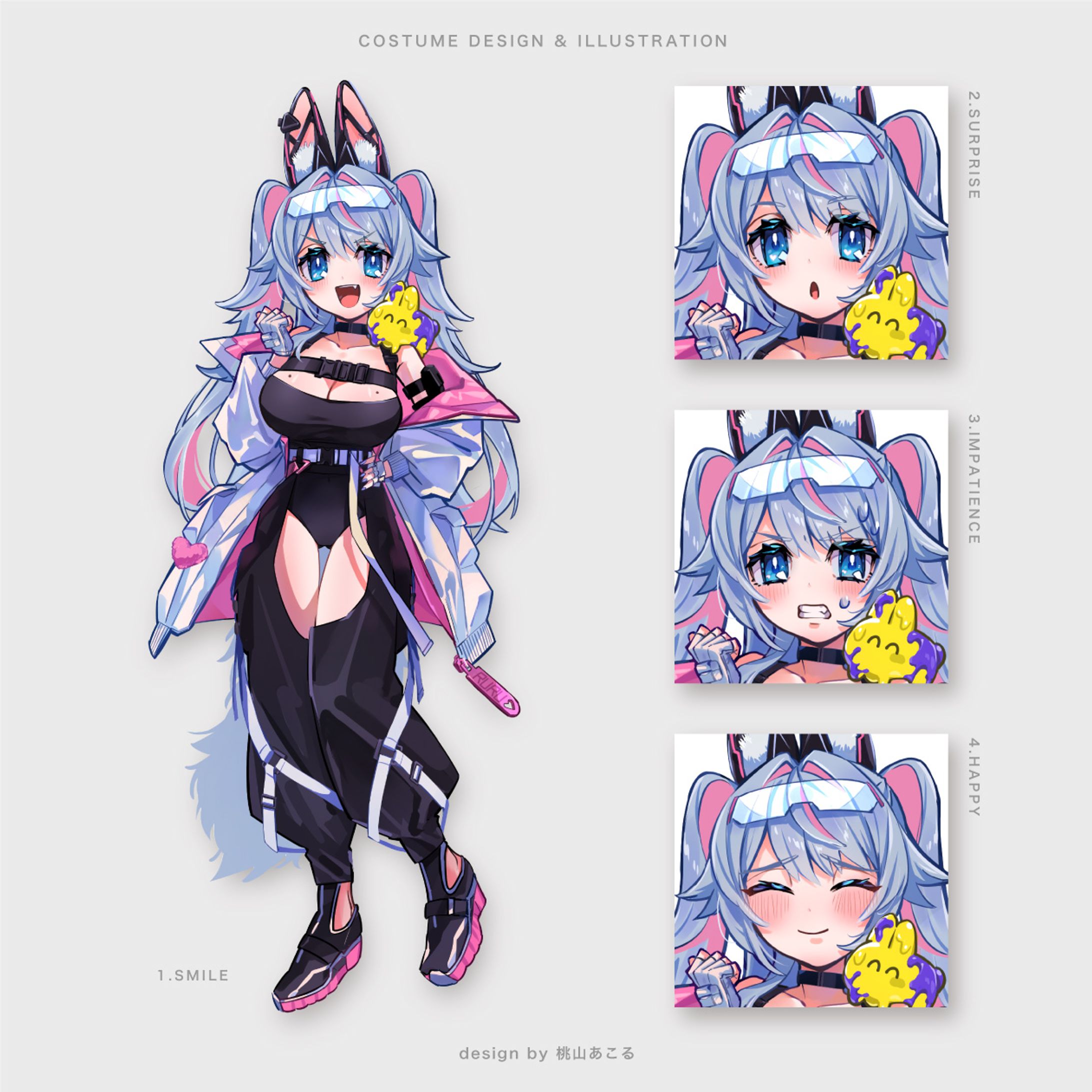 ねこめろんるる様/ILLUSTRATION & COSTUME DESIGN-1