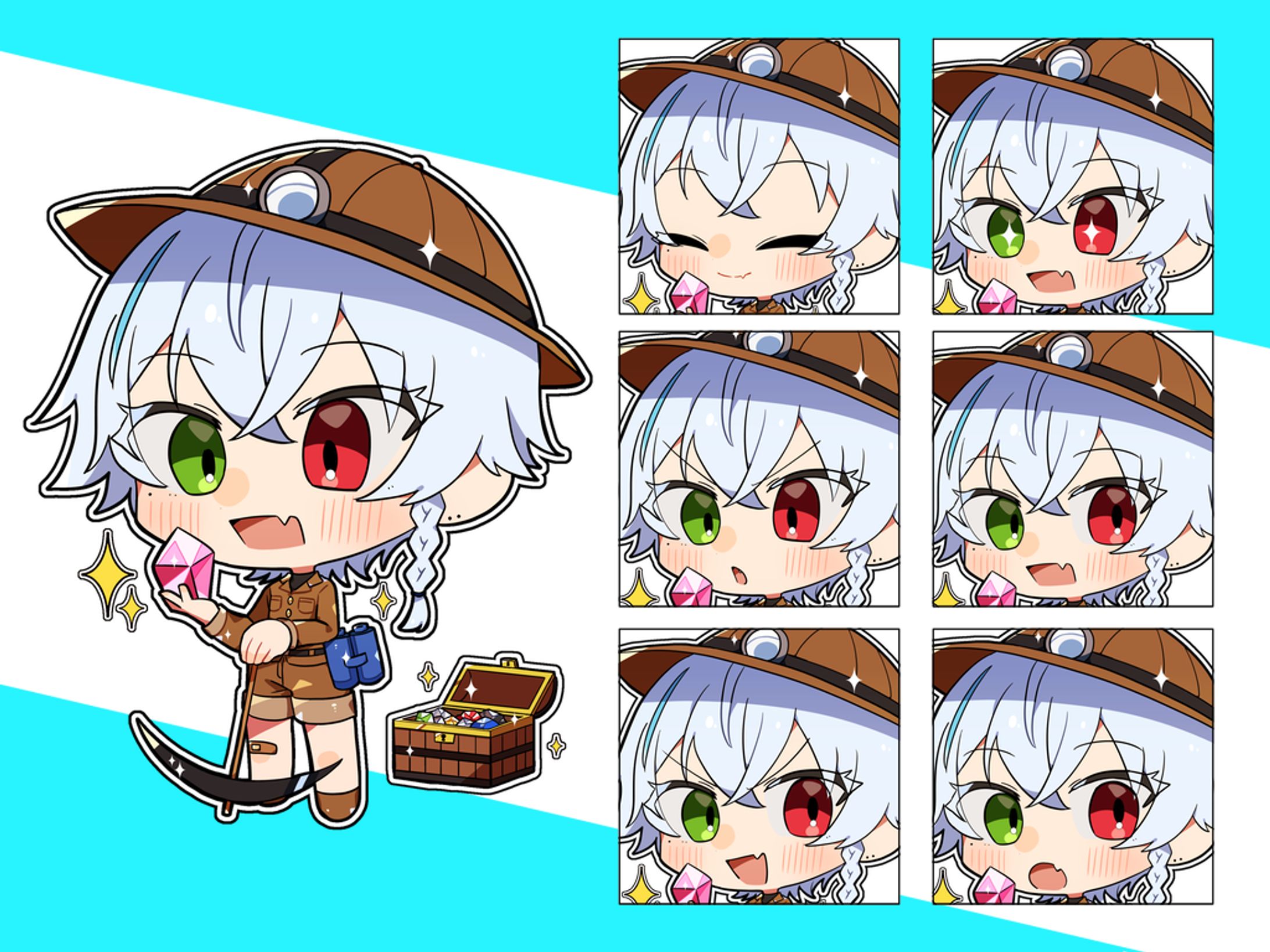 【冬香花雪那様】デフォルメイラストご依頼-1