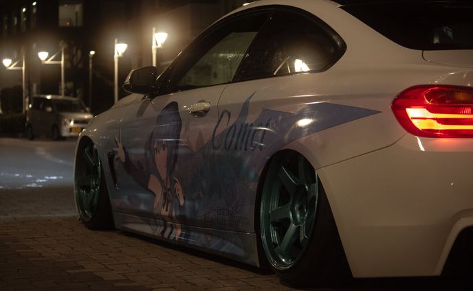 ume suisei hoshimachi BMW 435i