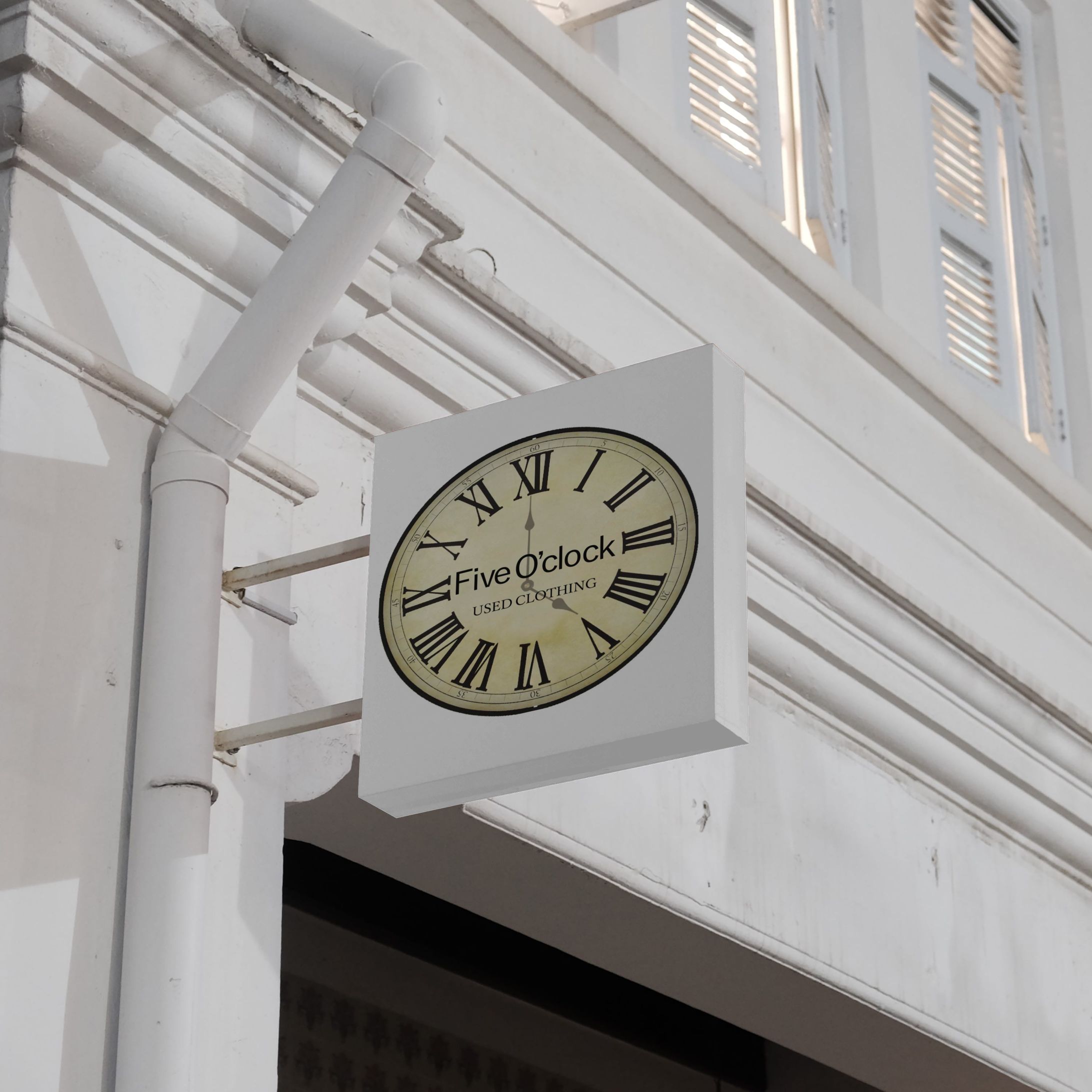 古着屋Five O'clock様 ロゴ-1