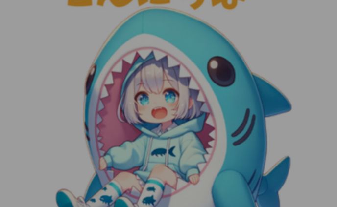 LINEスタンプ　さめちゃん