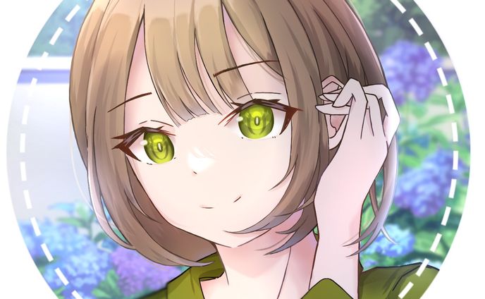 2021 女性アイコンイラストサンプル