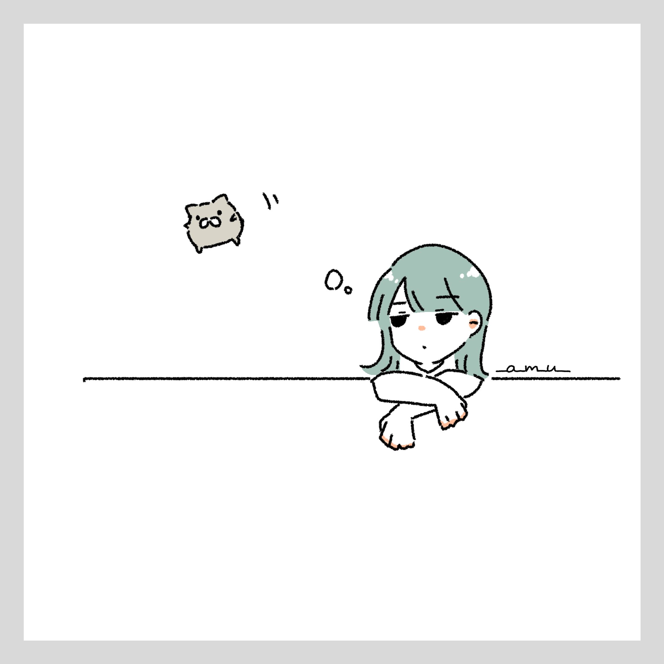 【創作漫画】ゆるねこマンガ-1