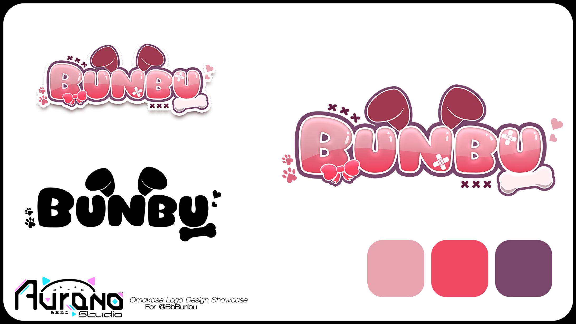 Bunbu Vtuber Logo Design-1