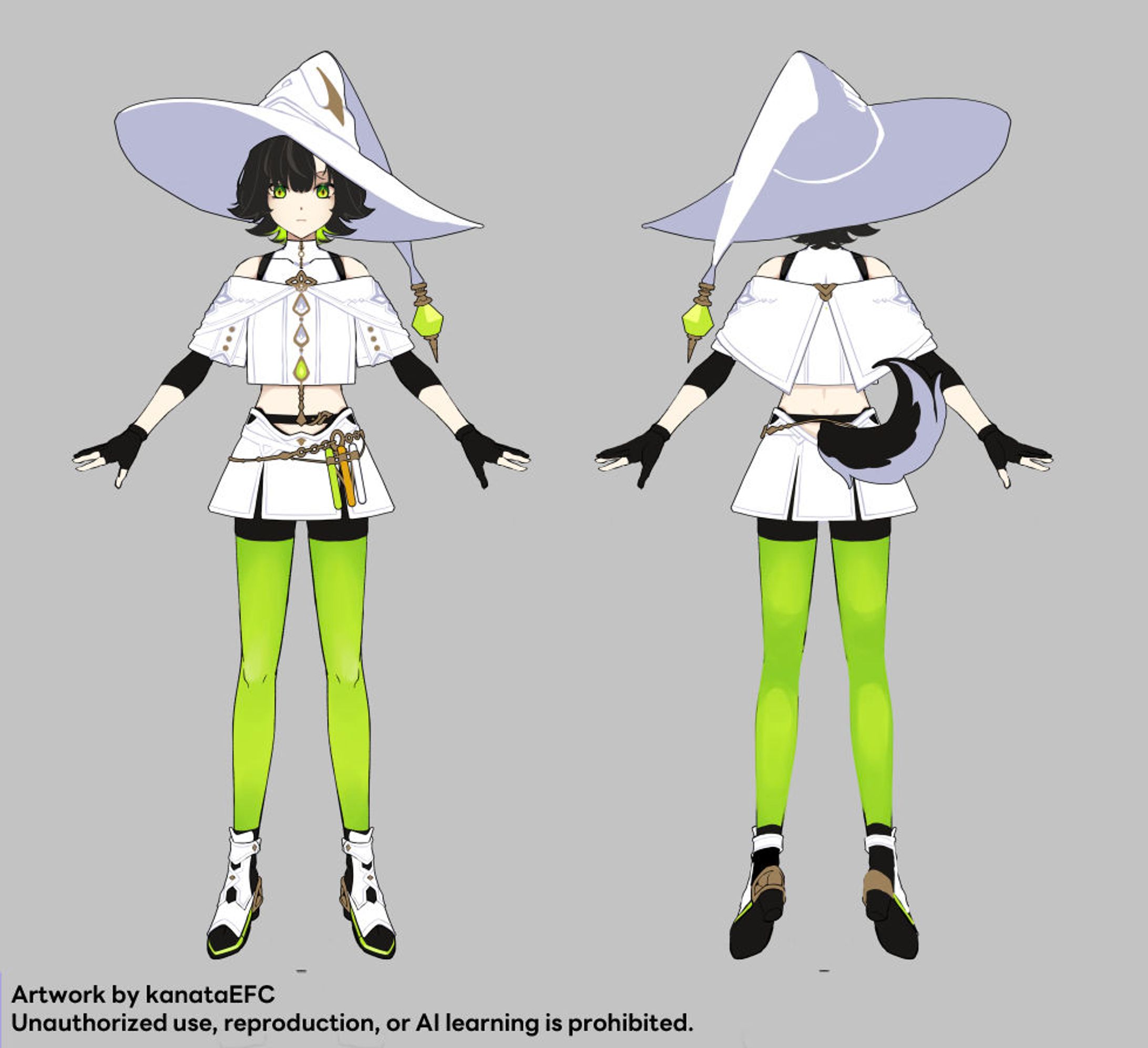 習作　キャラクターデザイン-1