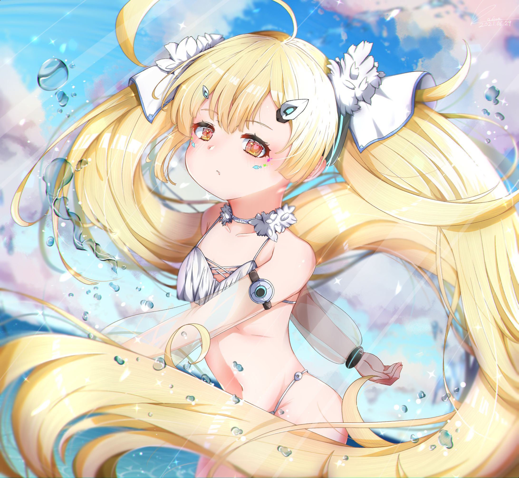 夏空の下で-1