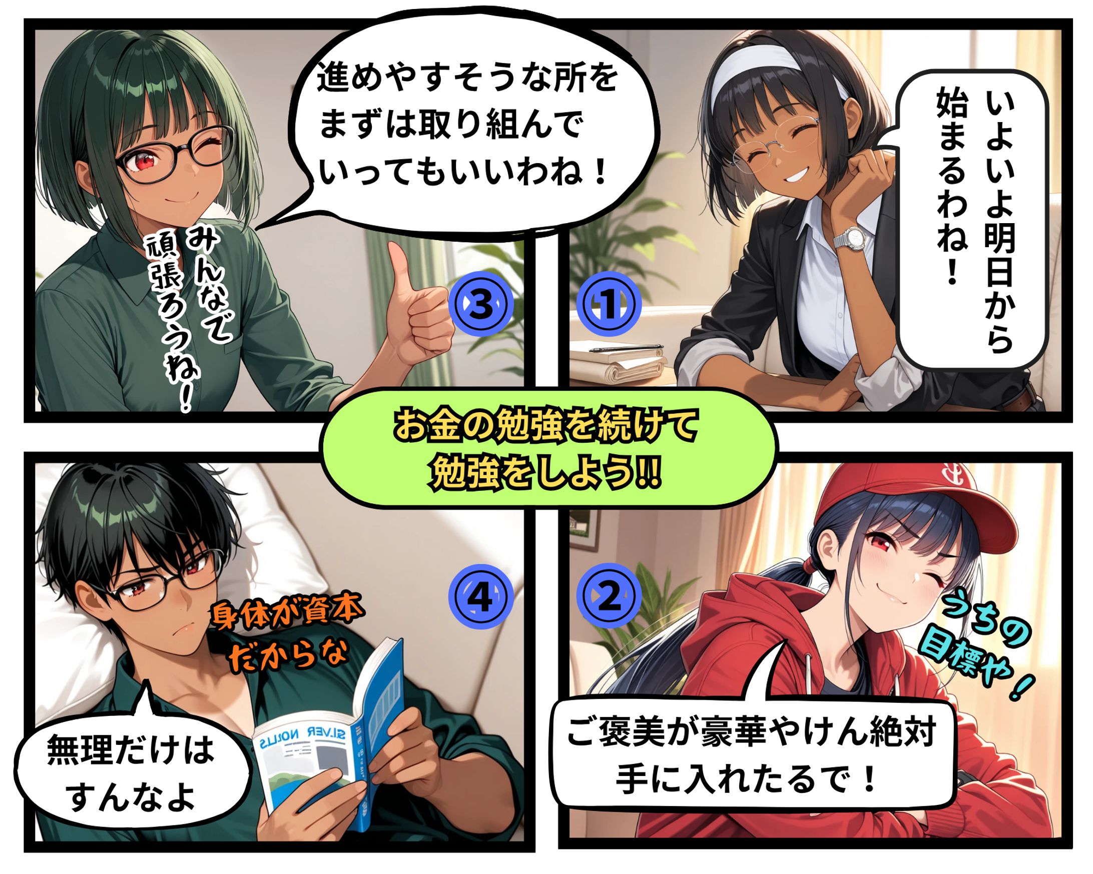 お金の勉強を続けよう!!-1