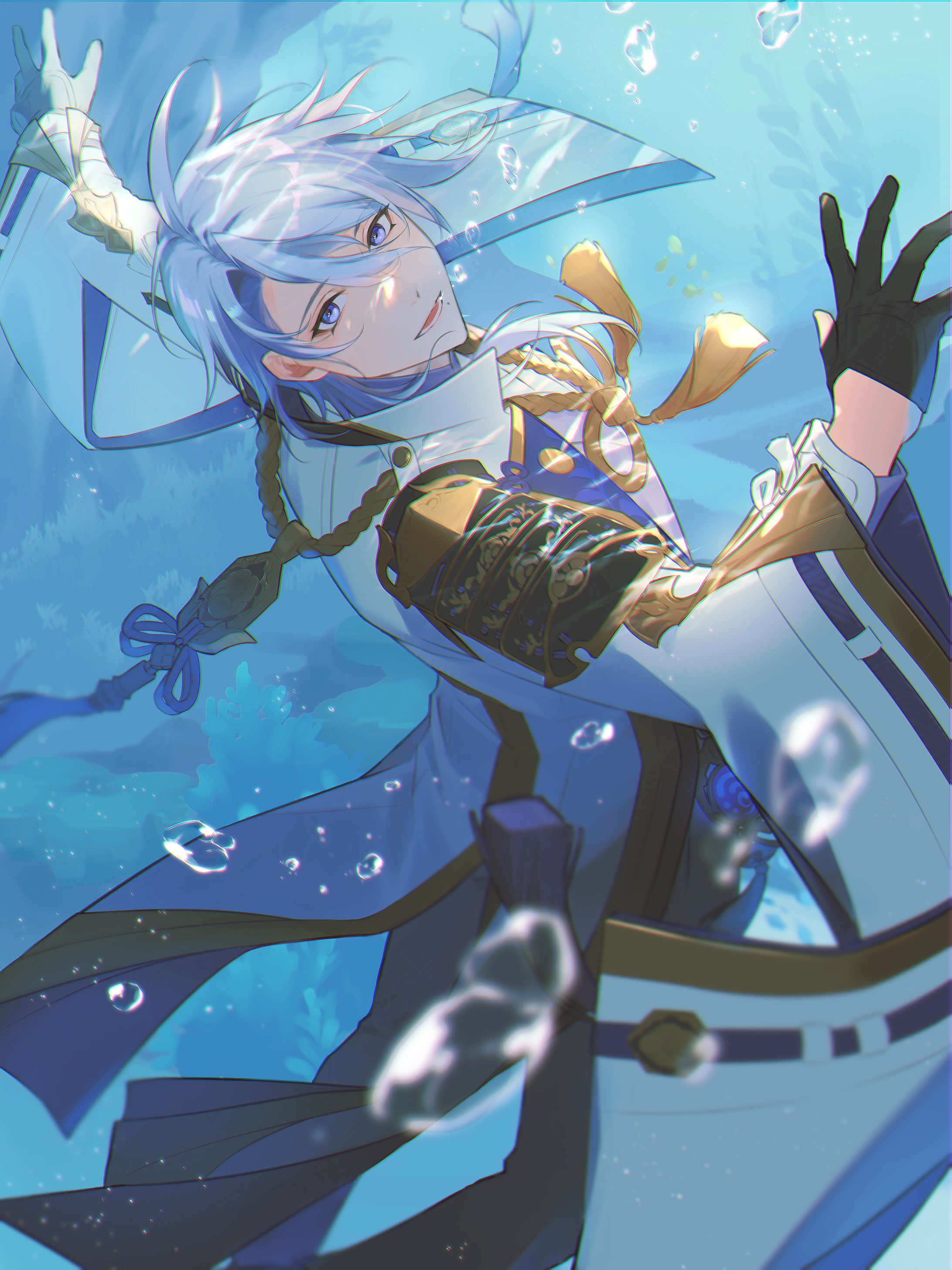 【FA】原神・神里綾人ファンアート-1