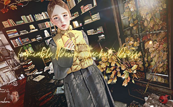 {amiable}Down Jacket Dress@the Mainstore.