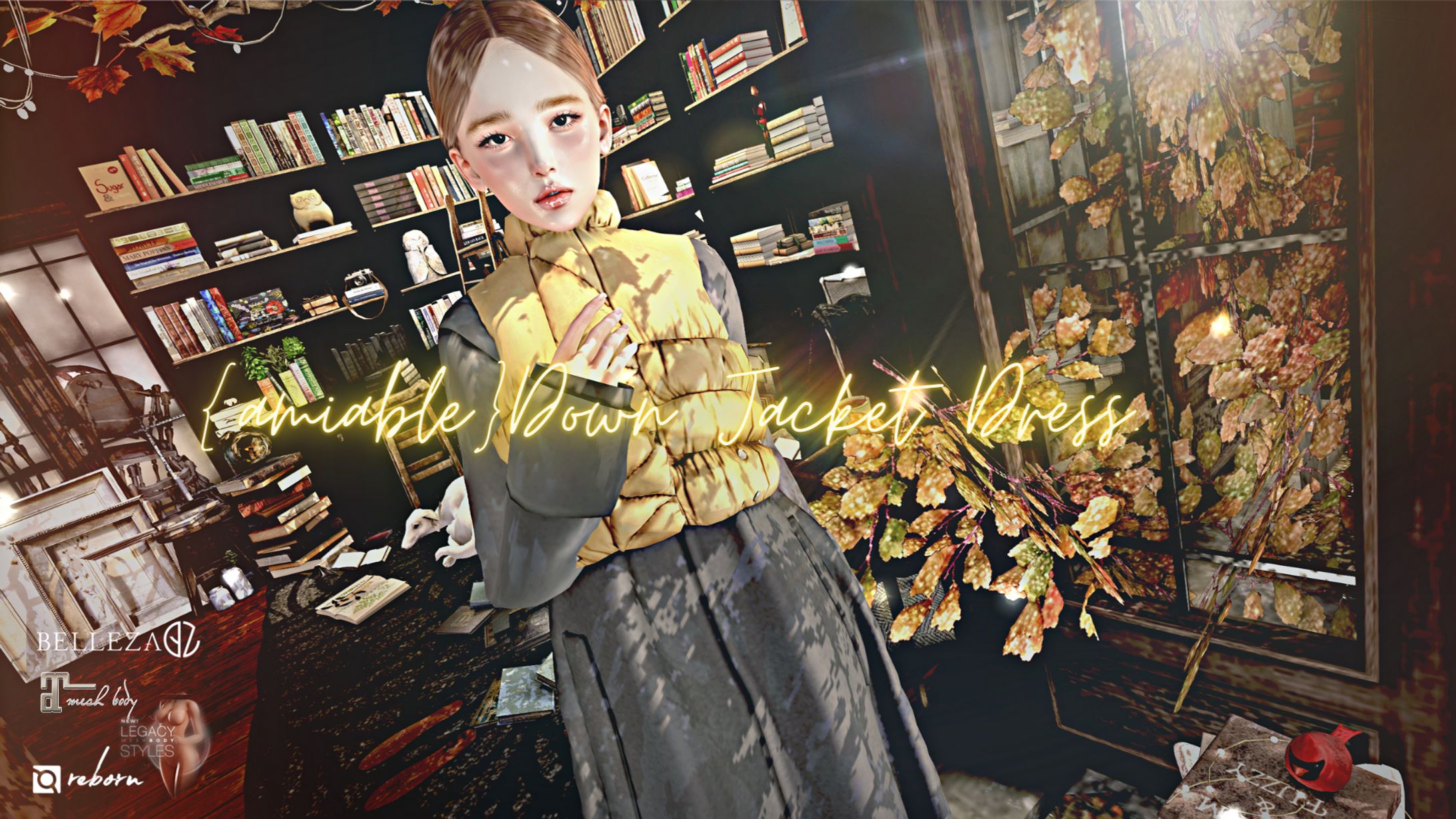 {amiable}Down Jacket Dress@the Mainstore.-1