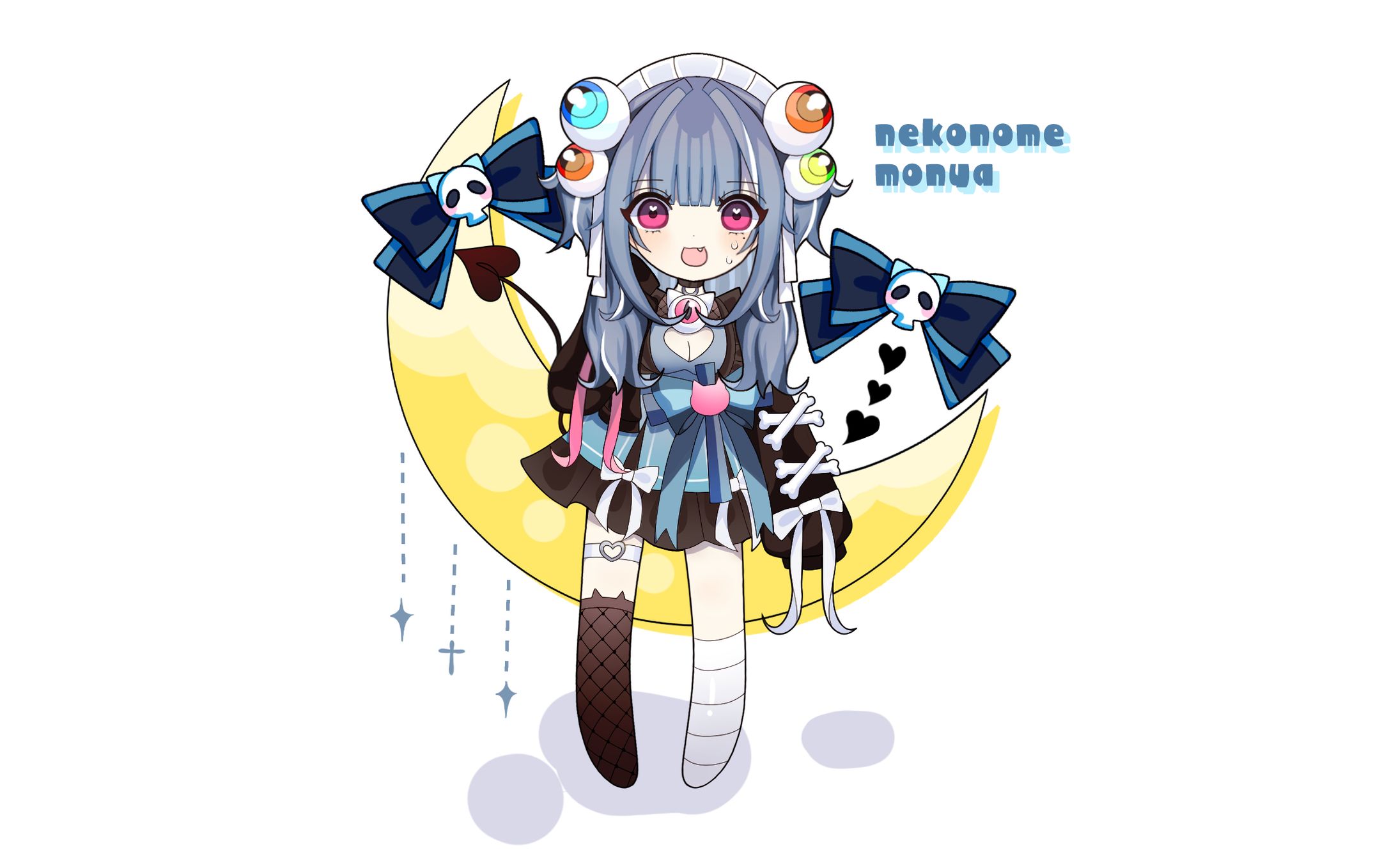 猫乃目もにゃ　SDイラスト-1