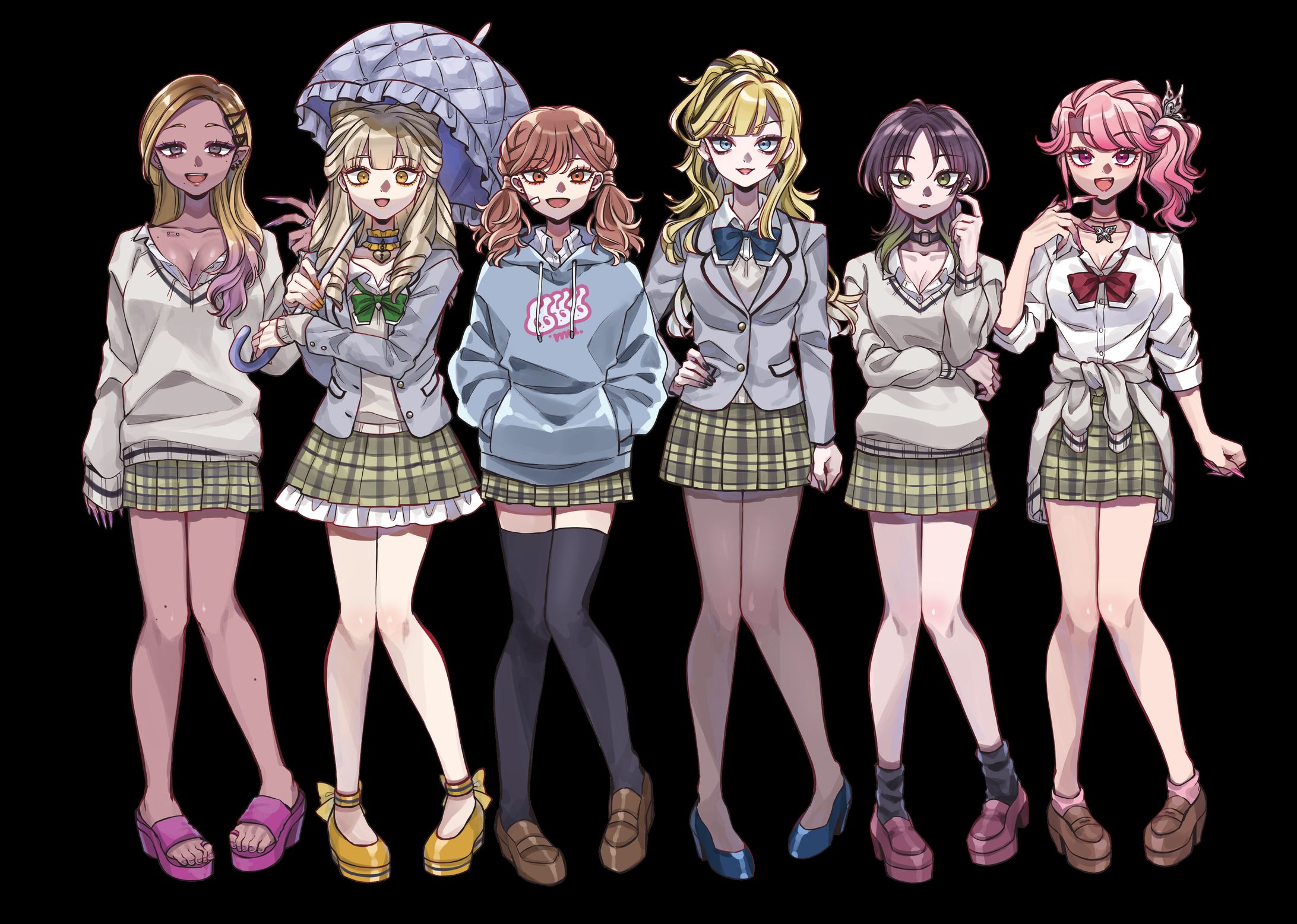 キャラクター立ち絵【GAL❥LIFE】-1