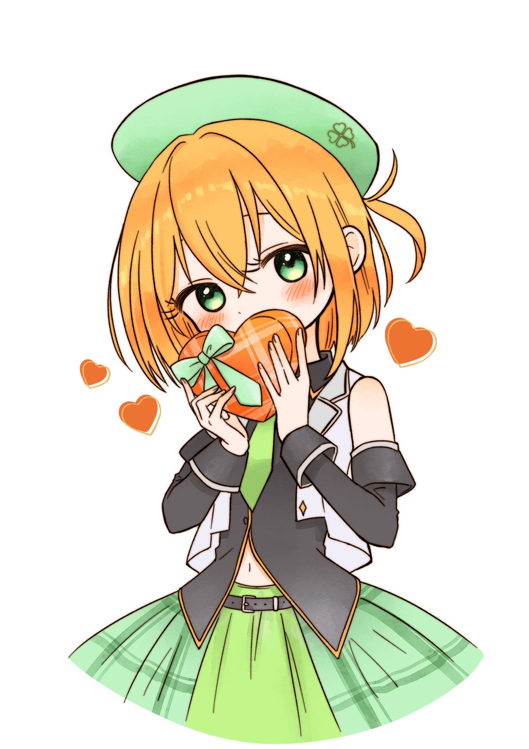 ゆうきこるね様　バレンタインイラスト制作-1