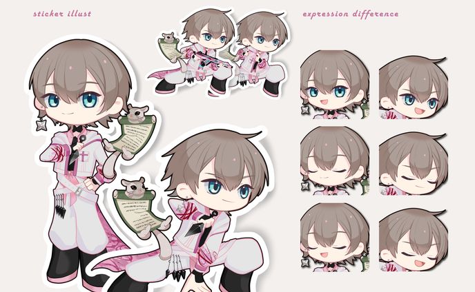 デフォルメイラスト / 天邪鬼クナイ
