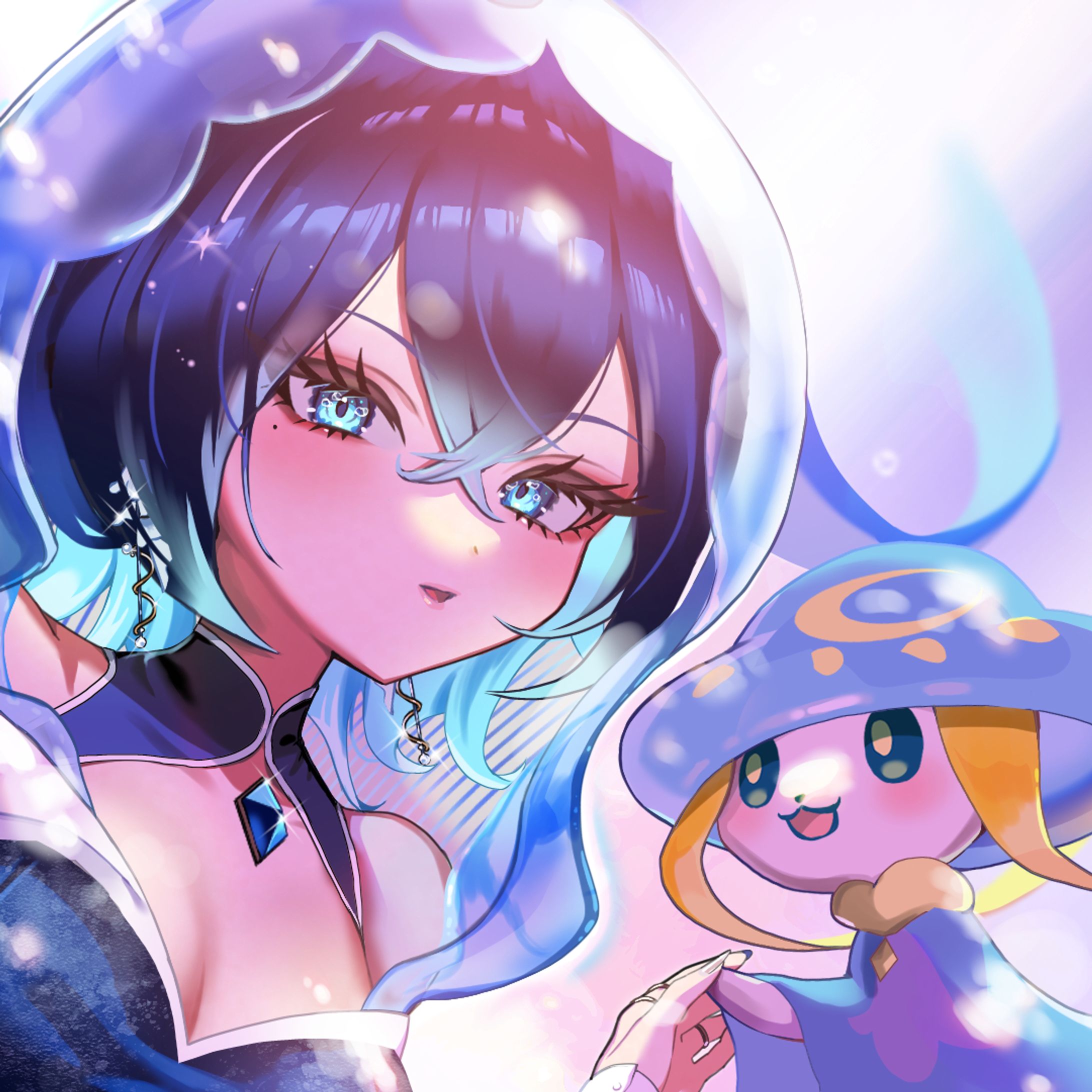 VTuber Bloom Redebut Art-1