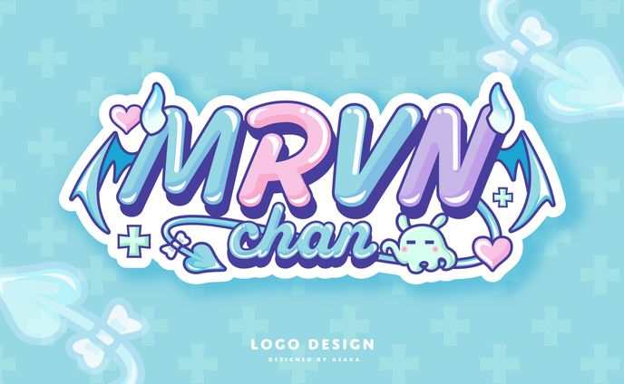 MRVNchan ネームロゴ