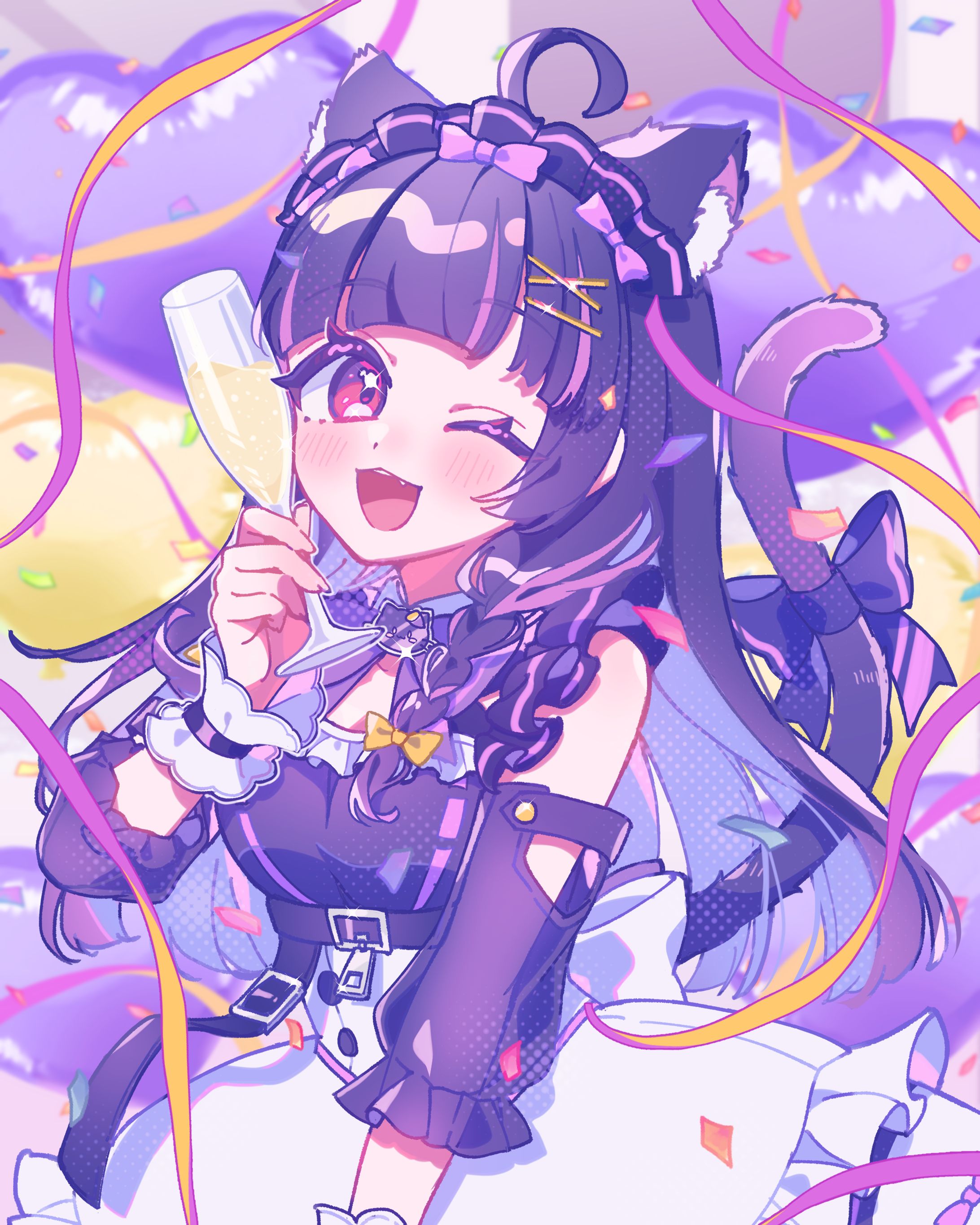 【work】サムネ用イラスト - おいもパイちゃん様 / Vtuber-1