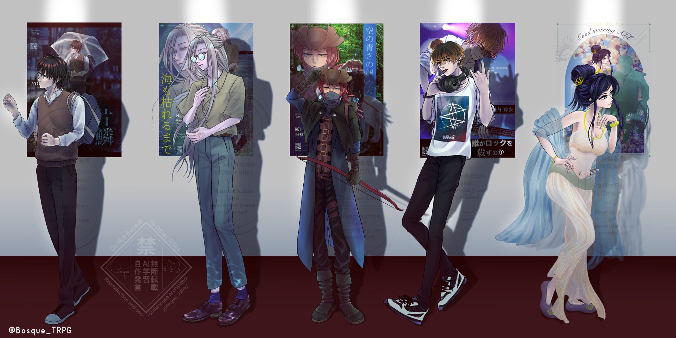 TRPG立ち絵(一次創作)-1