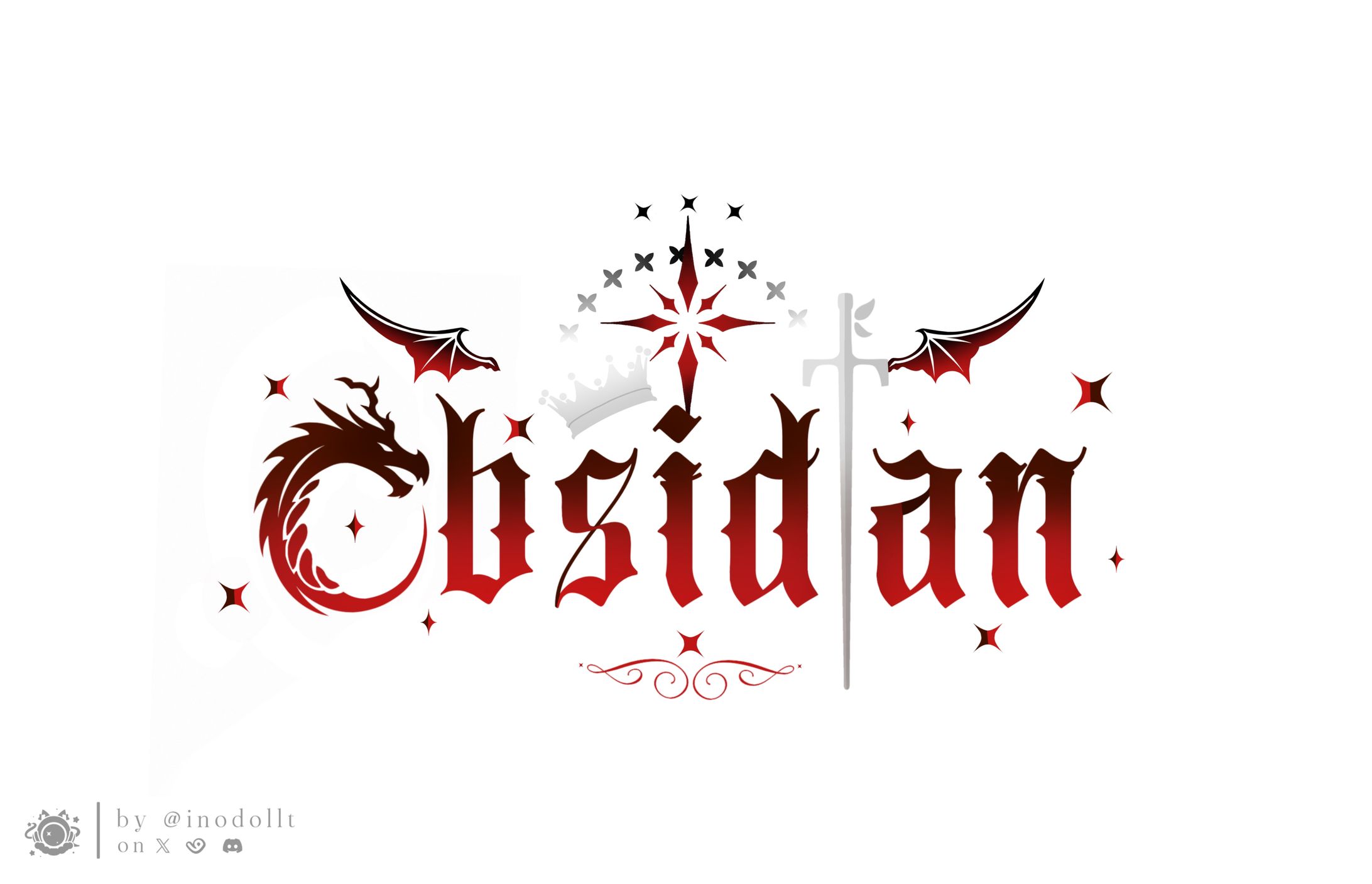 “Obsidian” — Crimson Reverie-1