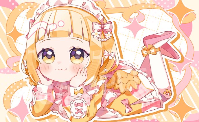 庭咲ぴよ様 等身イラスト