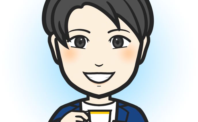ビジネス似顔絵★カフェオーナー（SNSアイコン）