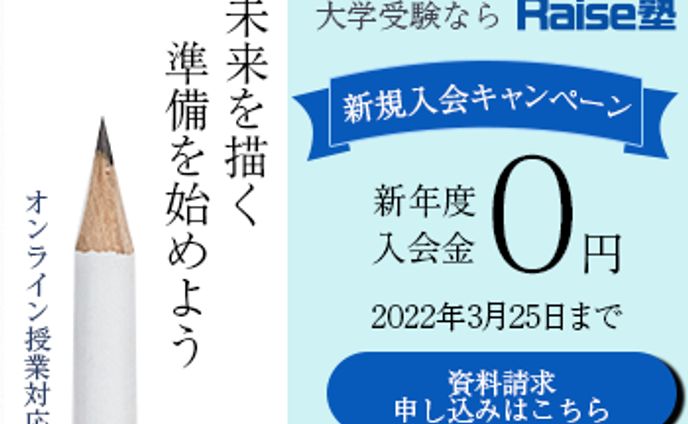 Raise塾 バナー（架空） 