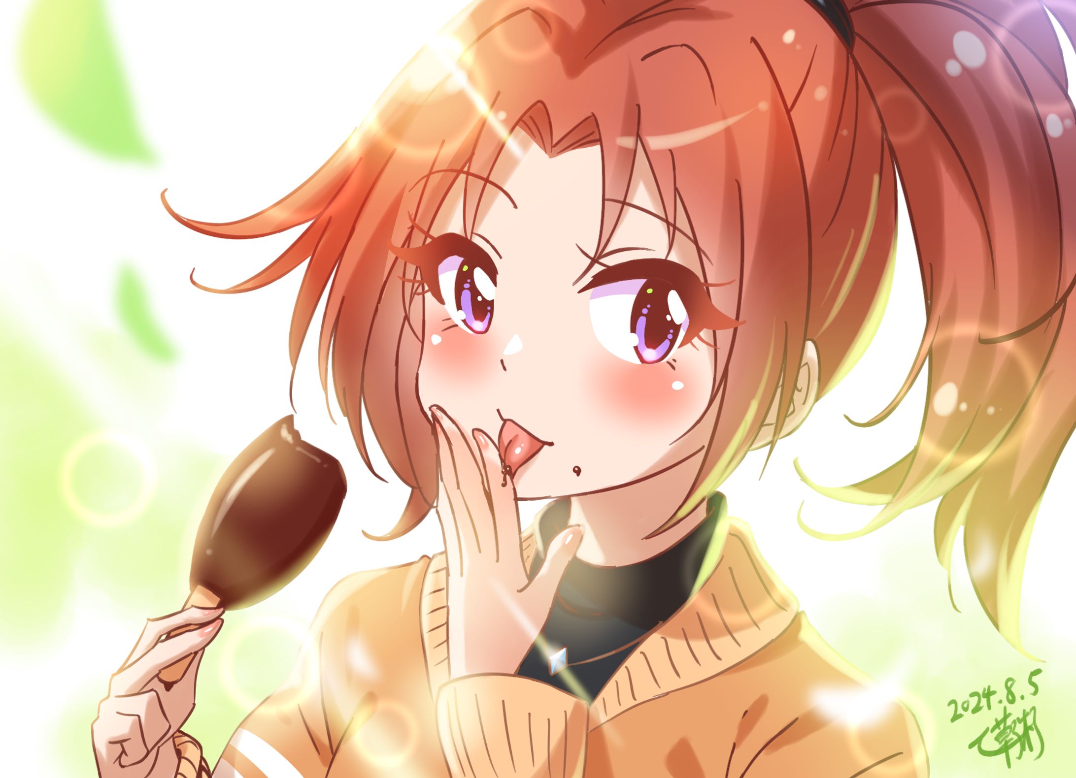 夏紀先輩とパルム🍫-1