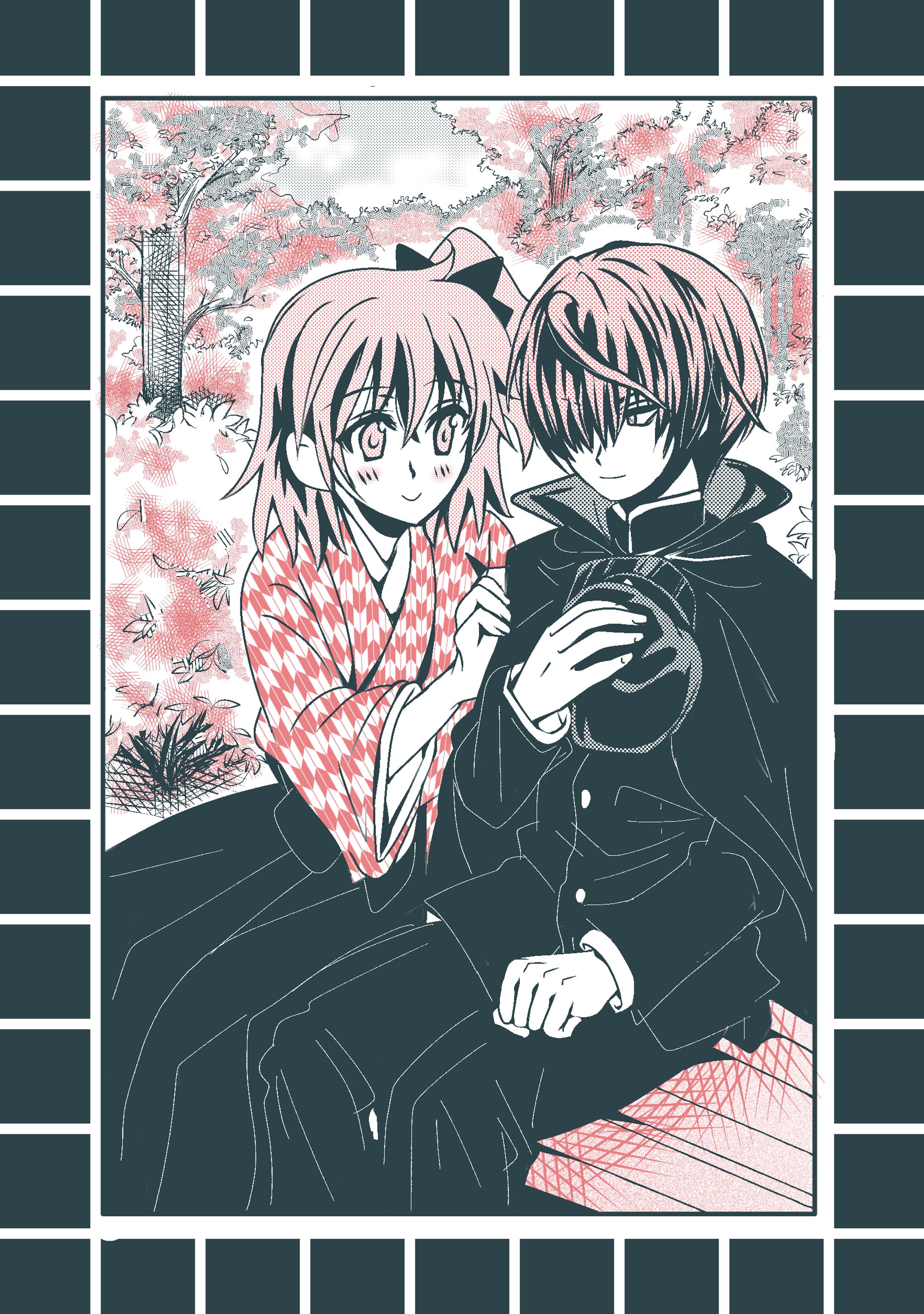 こたぐだ♀／2C／袴シリーズ-1
