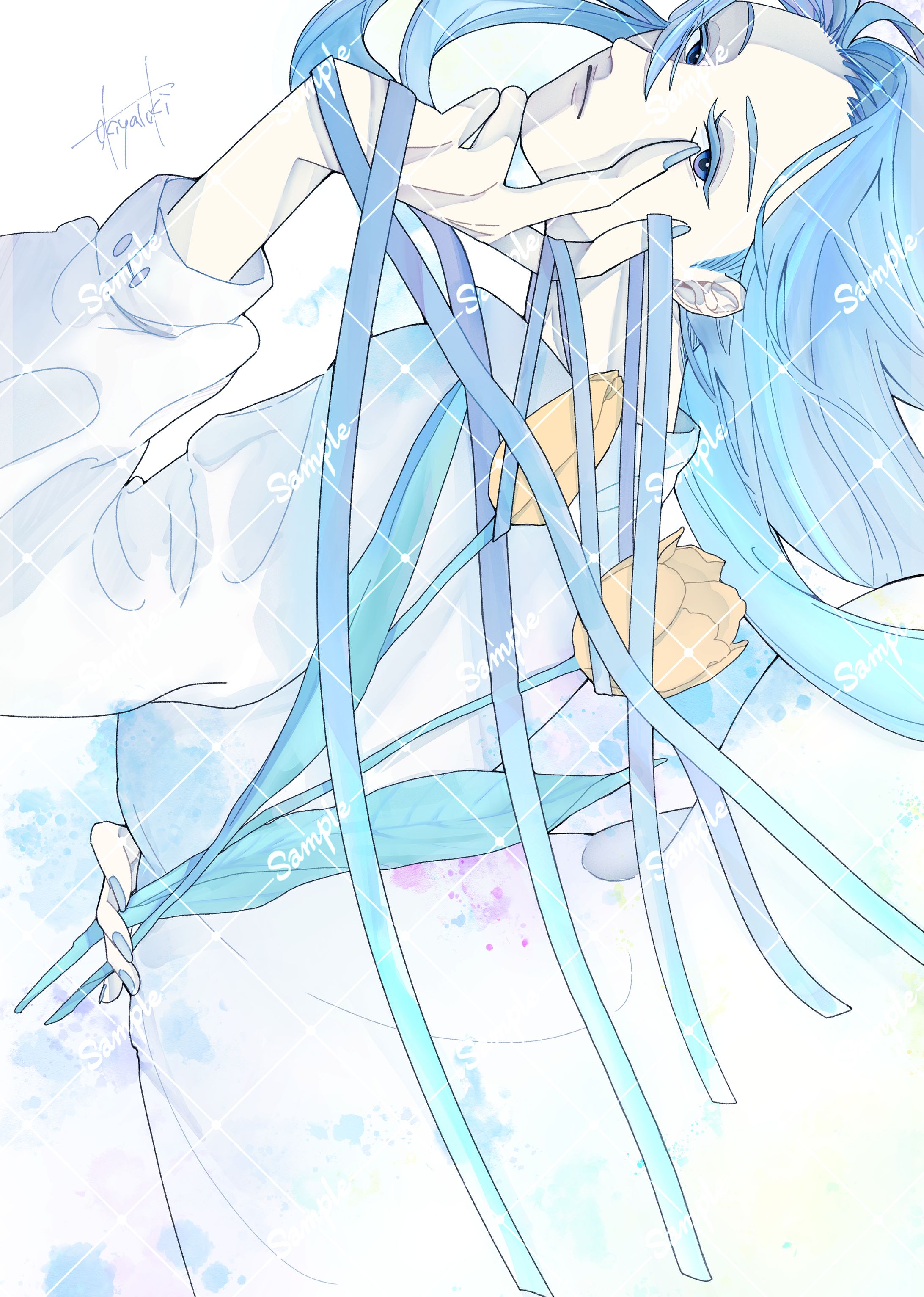 【ガール×青】-1