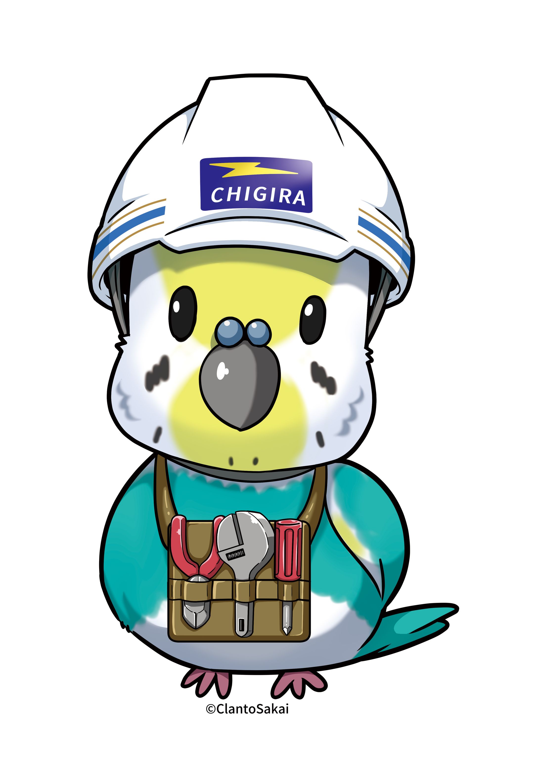 千吉良電気工事様　キャラクター　-1