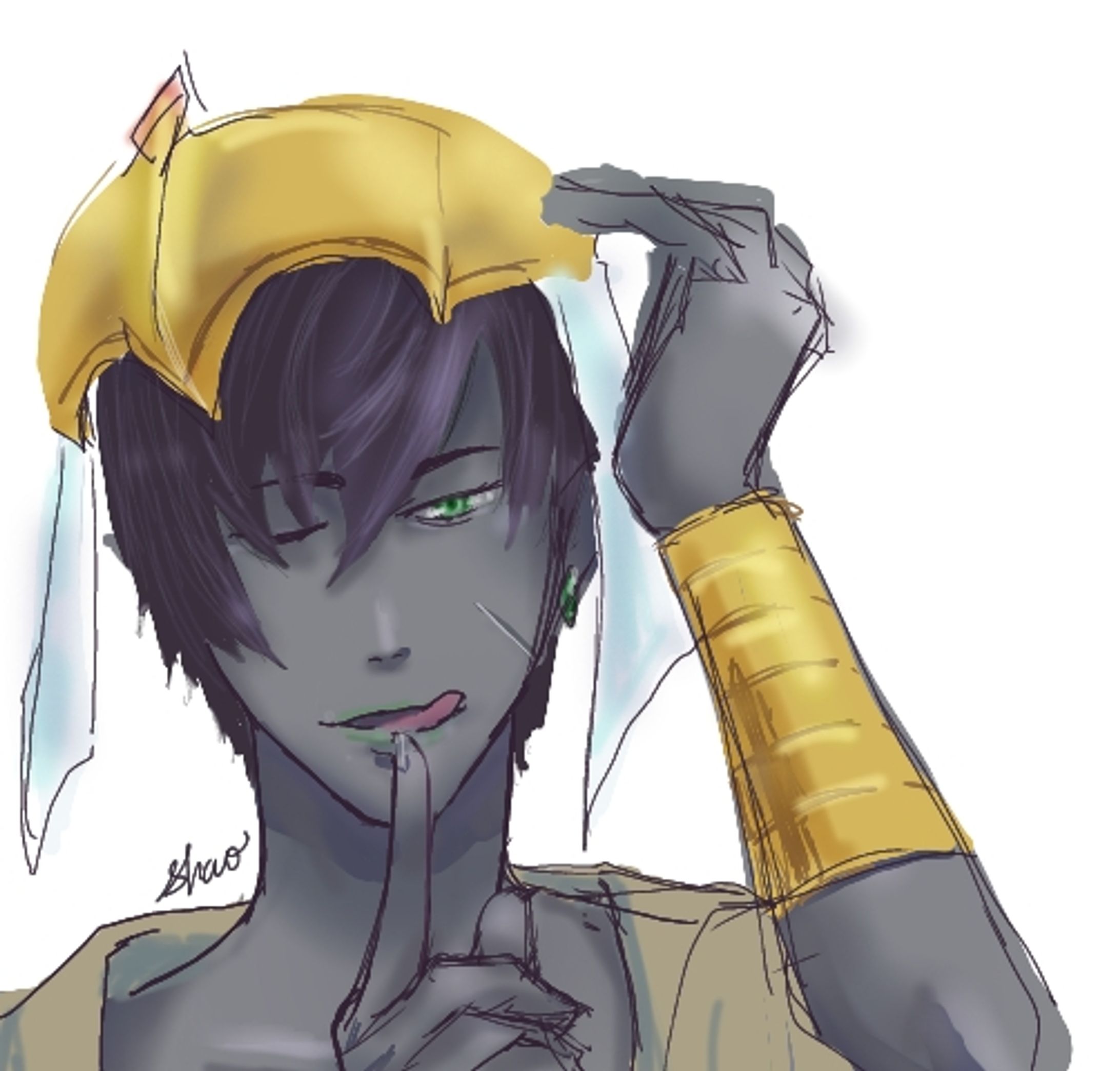 ff14最近の落描き自キャラのみ-1