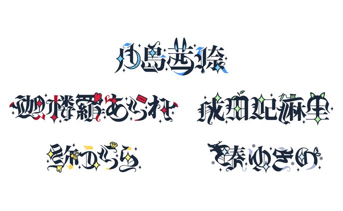 ロゴ制作 | アイドルグループ「きっと大切だった」ネームロゴ