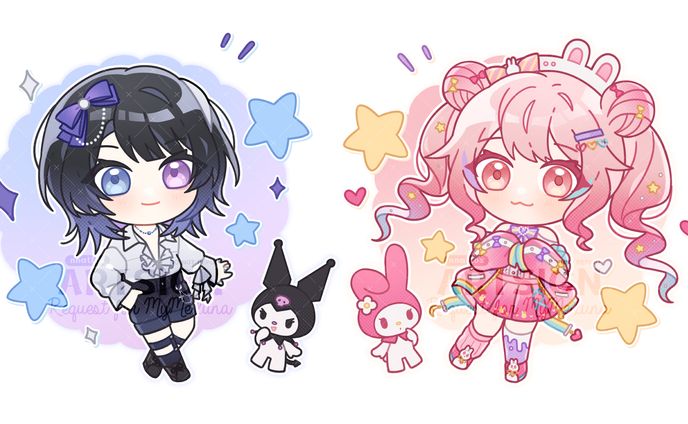 Commission : Chibi Jelly Illustration