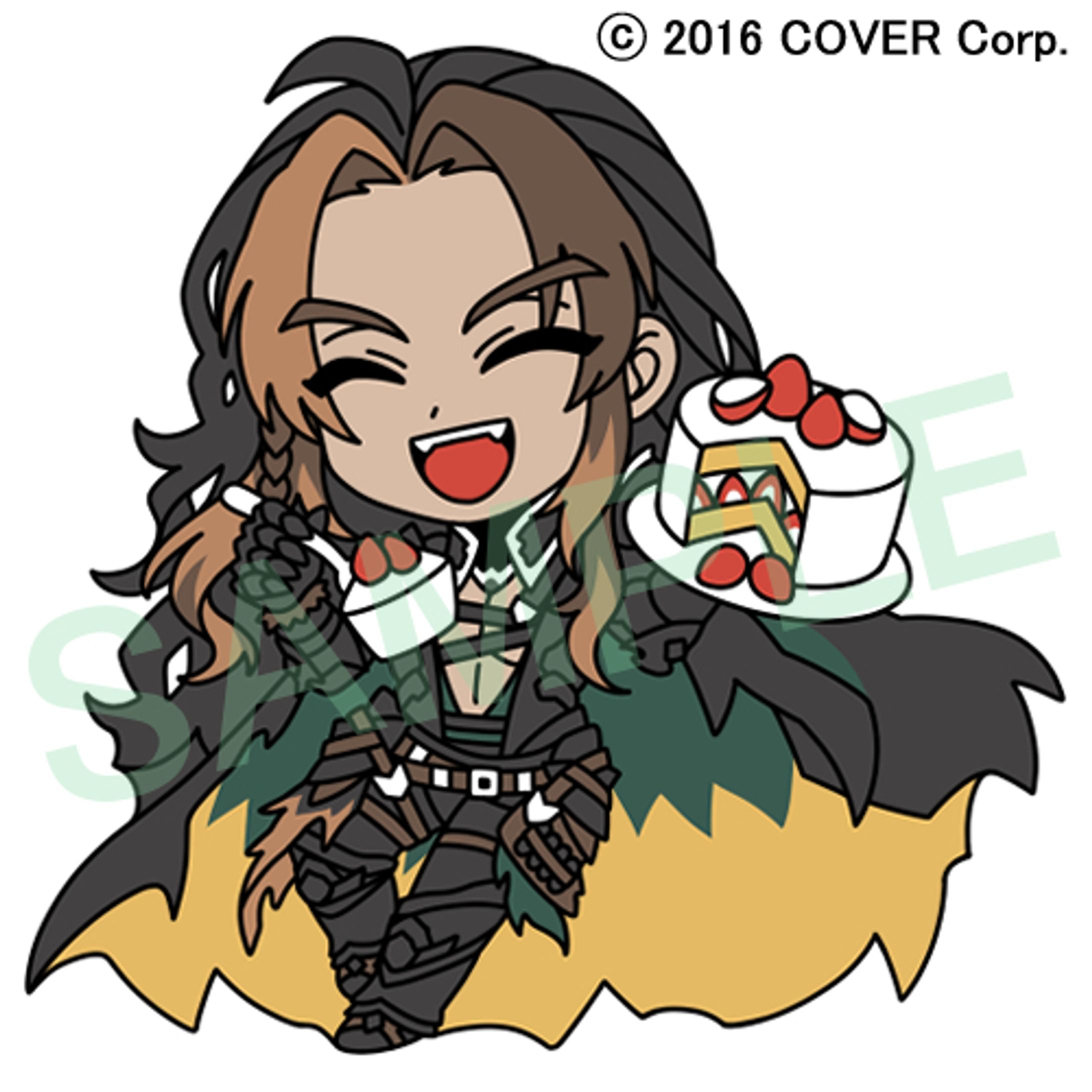 Goldbullet様｜メタルキーチェーングッズ用イラスト/Illustration for metal keychain merchandise.-1