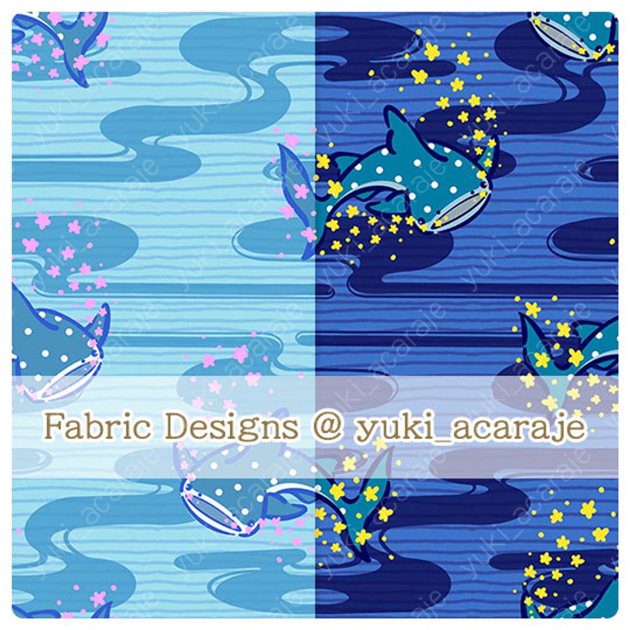 呼吸の泡がお花になるジンベイザメ-1