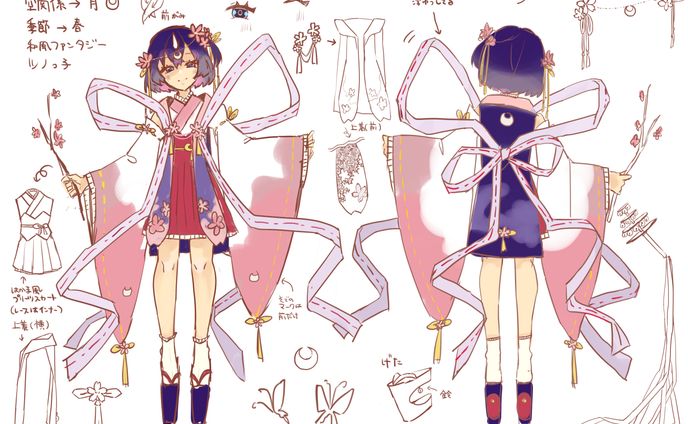 【オリジナル】キャラデザ