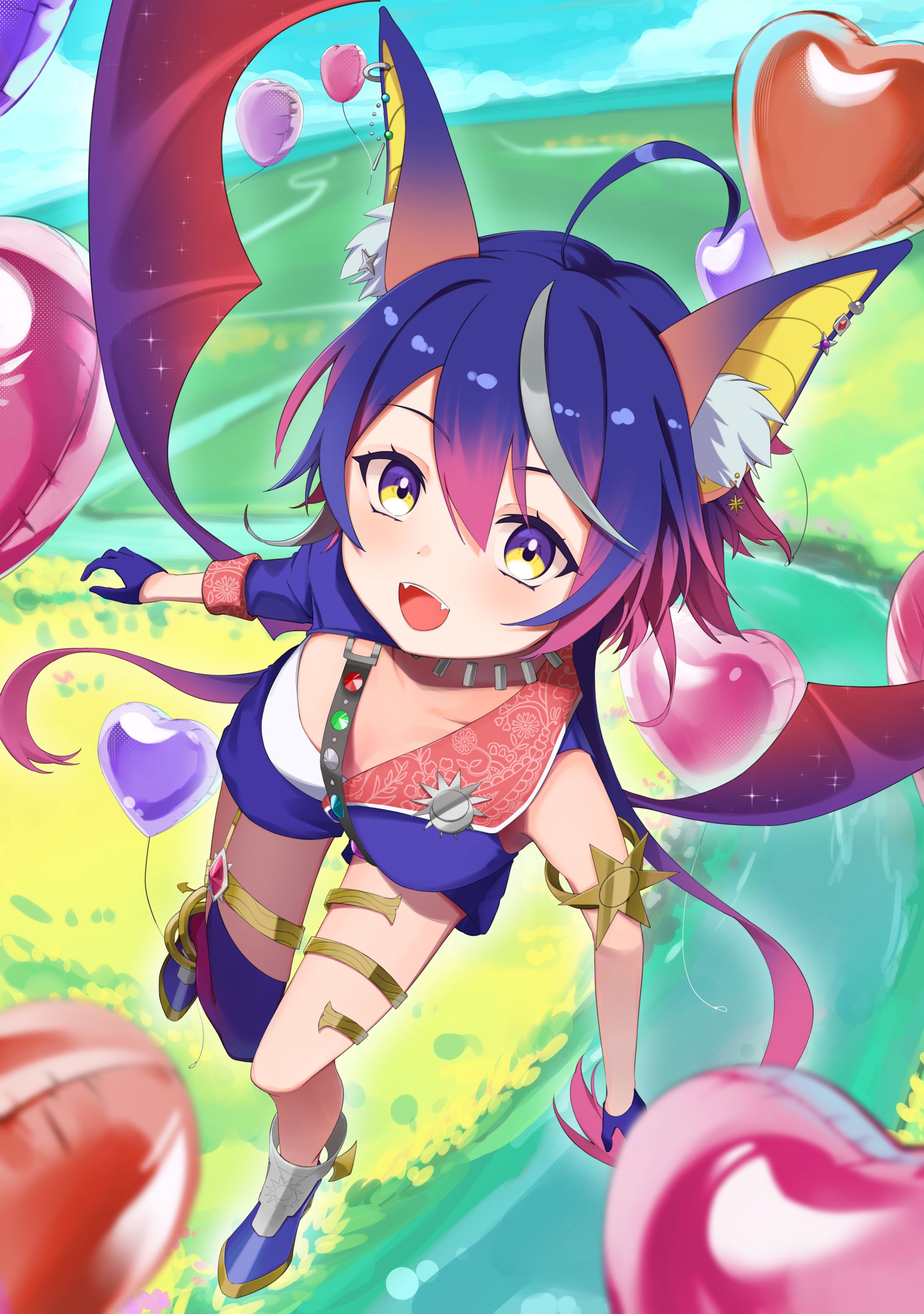 【commission】光寄ラズル様活動1周年記念イラスト-1