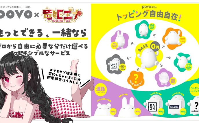 2024.1月【povo】プランPR