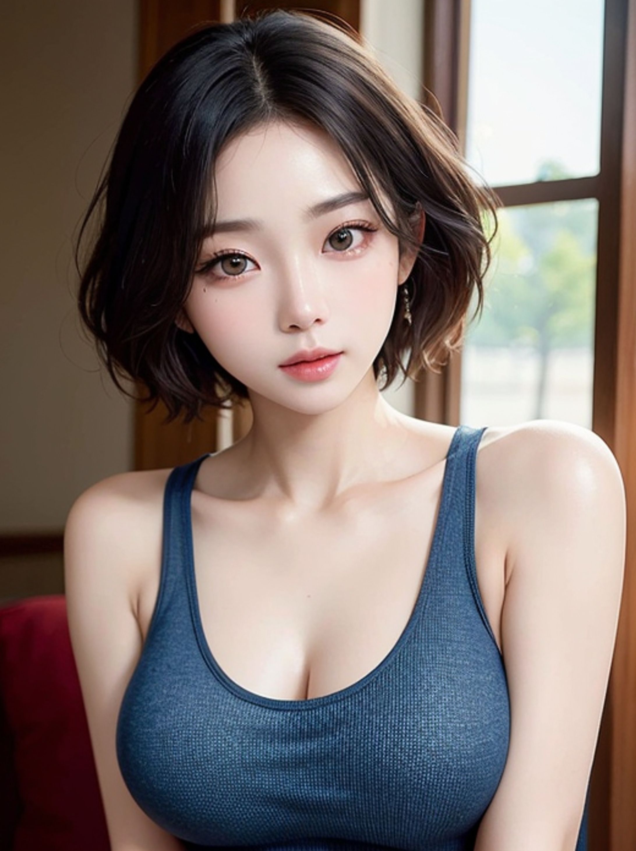 3Dイラスト(リアルAI美女)-1