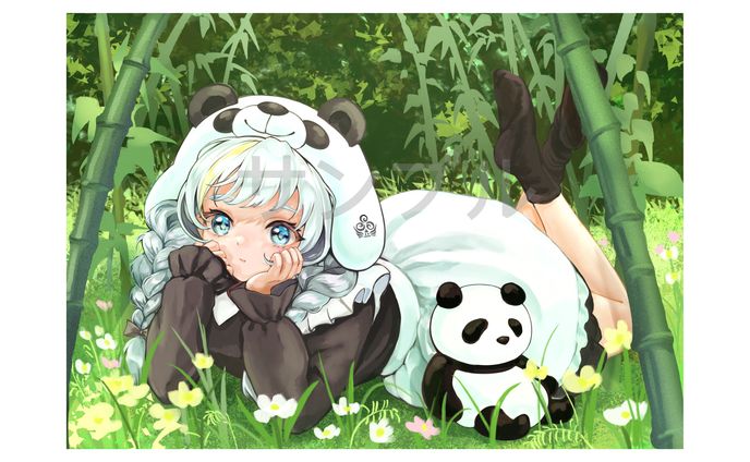 【一枚絵イラスト】　にゃんぷく様　【ご依頼】
