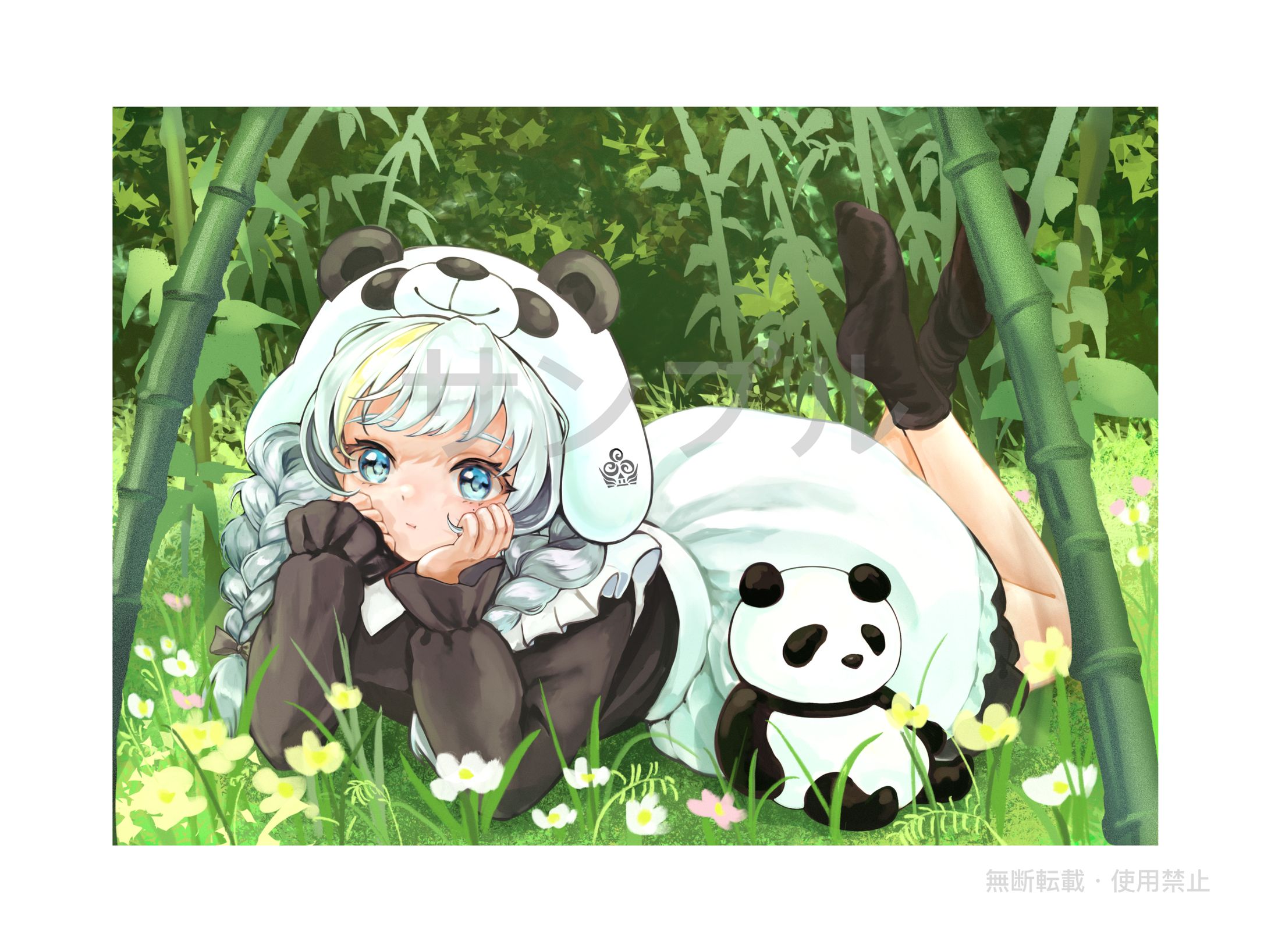 【一枚絵イラスト】　にゃんぷく様　【ご依頼】-1