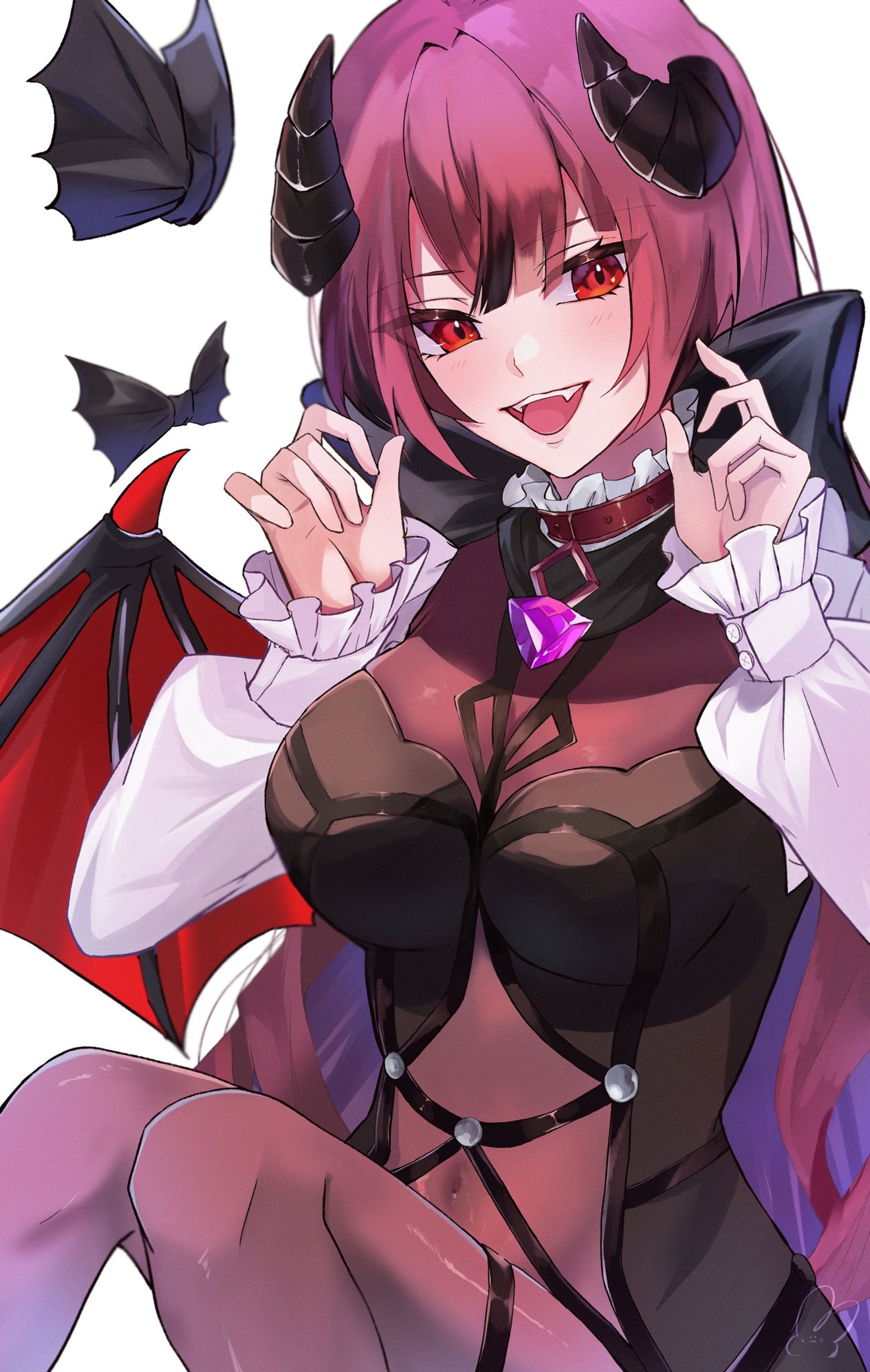 全身イラスト/マオ・ルシフェ様-1