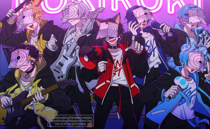 【STPR/すにすて-SneakerStep-】歌ってみたMV「ロキ」イラスト