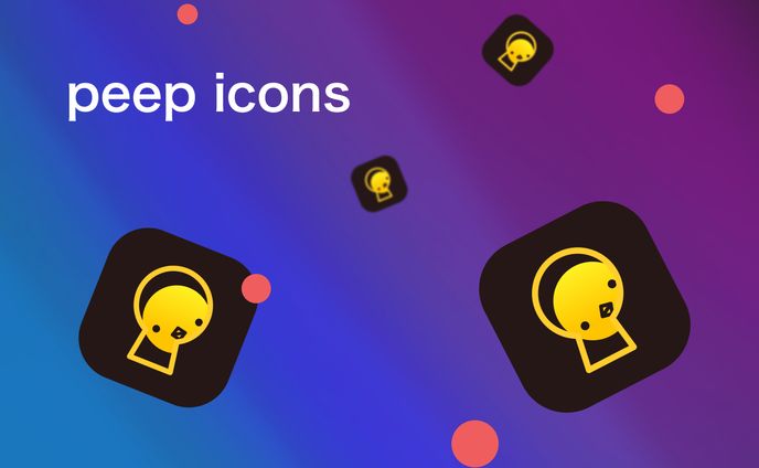peep app icon