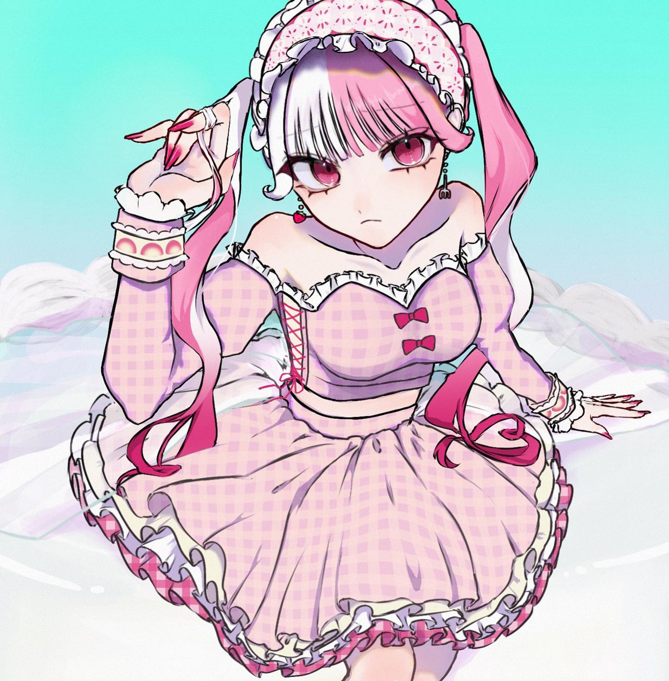 OC ショートケーキガール-1